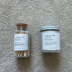 Perfect match engagement gift set